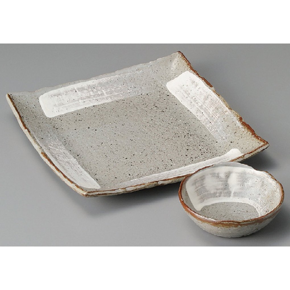 Amazon.co.jp: 山下工芸(Yamasita craft) 唐津刷毛目丸鉢 3.8 11.3